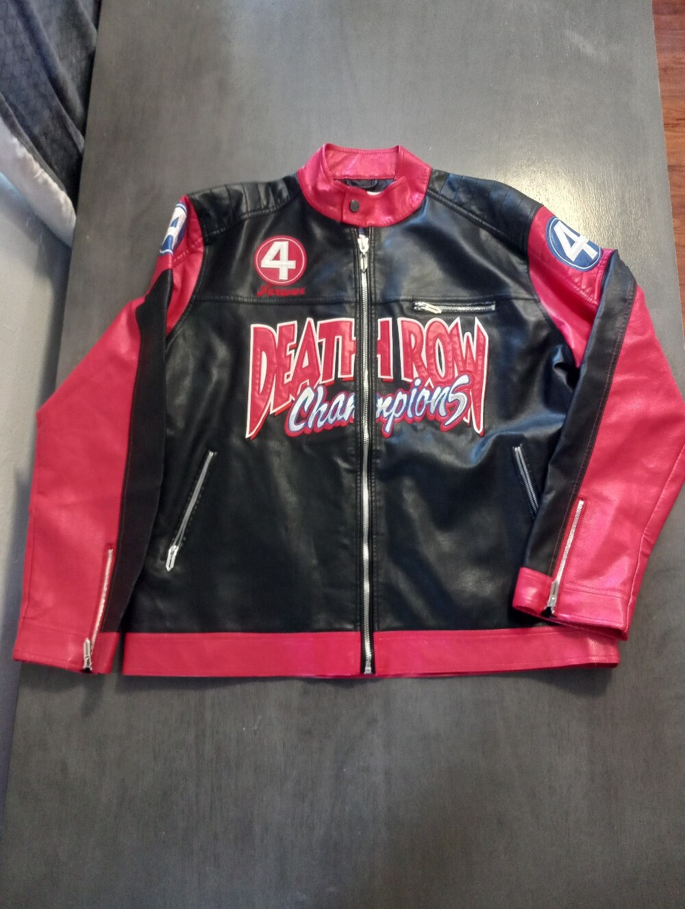 Headgear Classics Deathrow Champions Racing Leather Jacket Size 2xl Nwt